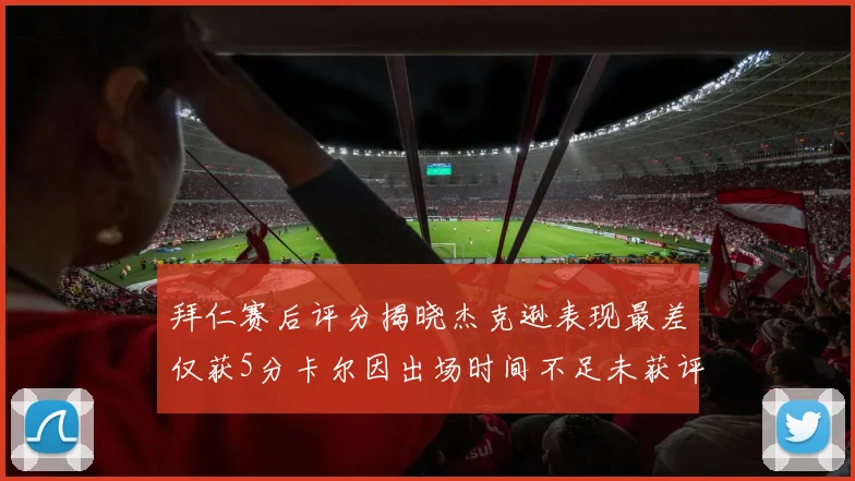拜仁赛后评分揭晓杰克逊表现最差仅获5分卡尔因出场时间不足未获评分
